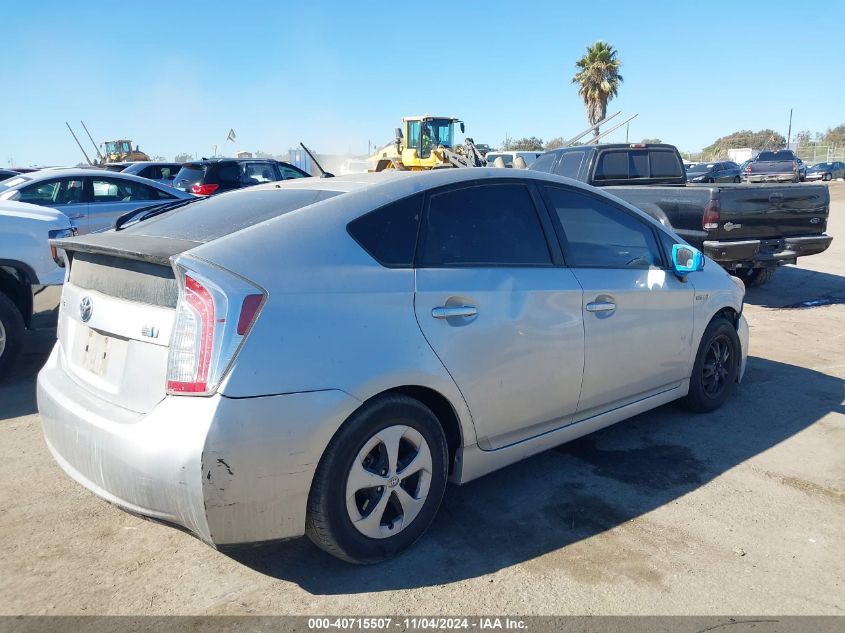 VIN JTDKN3DU0D1683648 2013 Toyota Prius, Two no.4