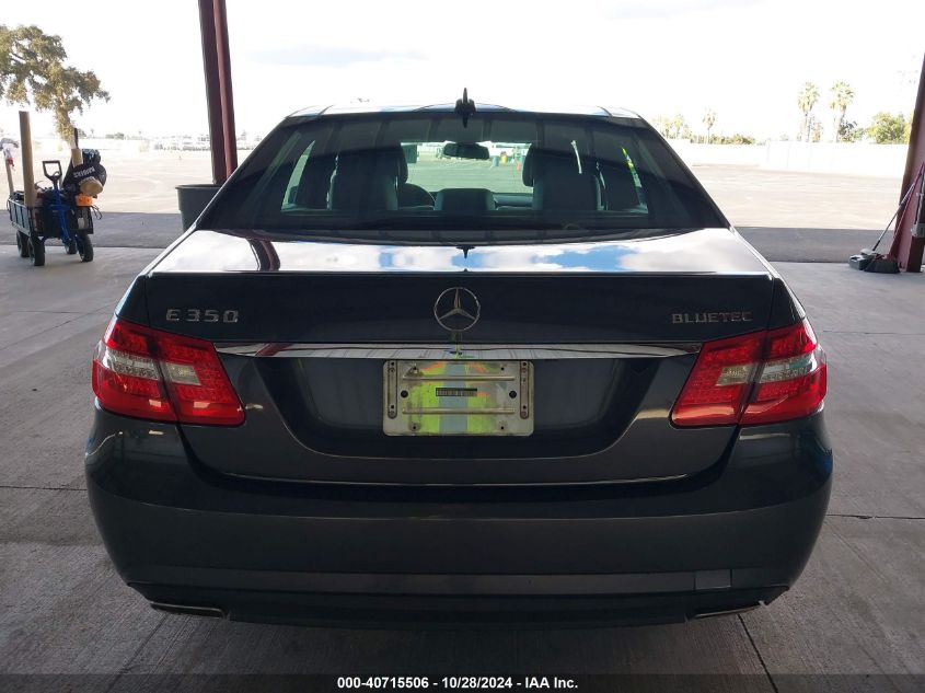 2011 Mercedes-Benz E 350 Bluetec VIN: WDDHF2EBXBA429916 Lot: 40715506