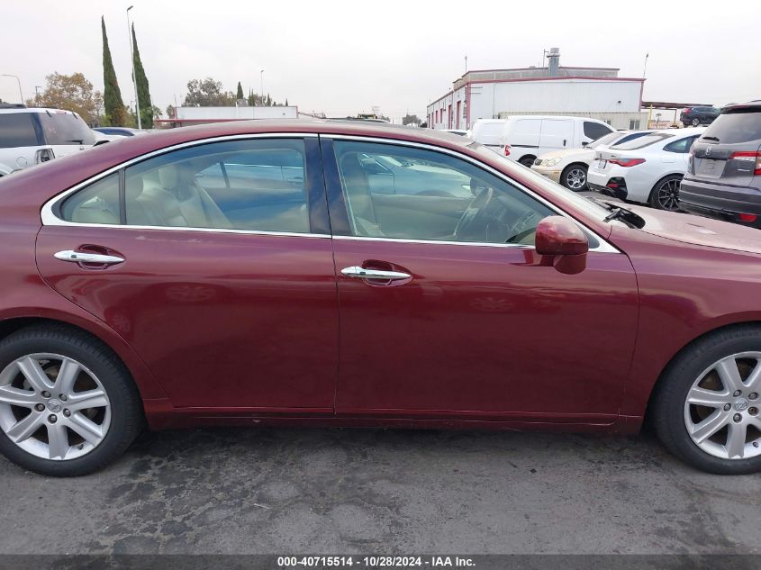 2008 Lexus Es 350 VIN: JTHBJ46G482212562 Lot: 40715514