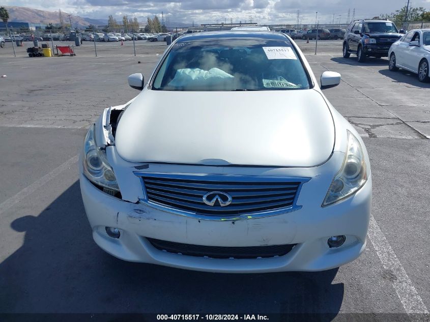 2012 Infiniti G37 Journey VIN: JN1CV6AP3CM933999 Lot: 40715517