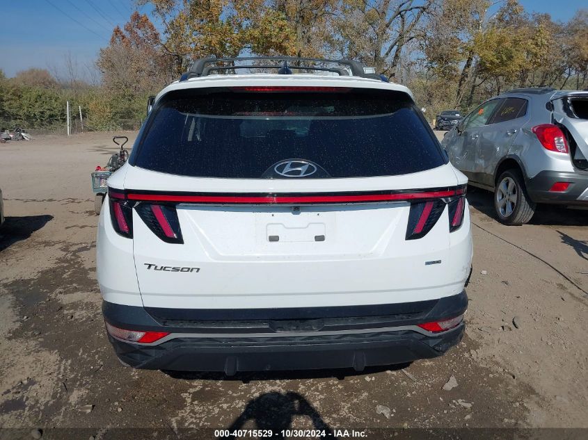 2022 Hyundai Tucson Sel VIN: 5NMJFCAE5NH077520 Lot: 40715529