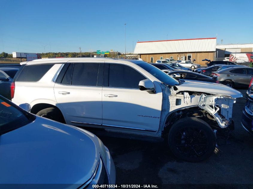 2023 GMC Yukon 4Wd Slt VIN: 1GKS2BKD1PR130149 Lot: 40715534