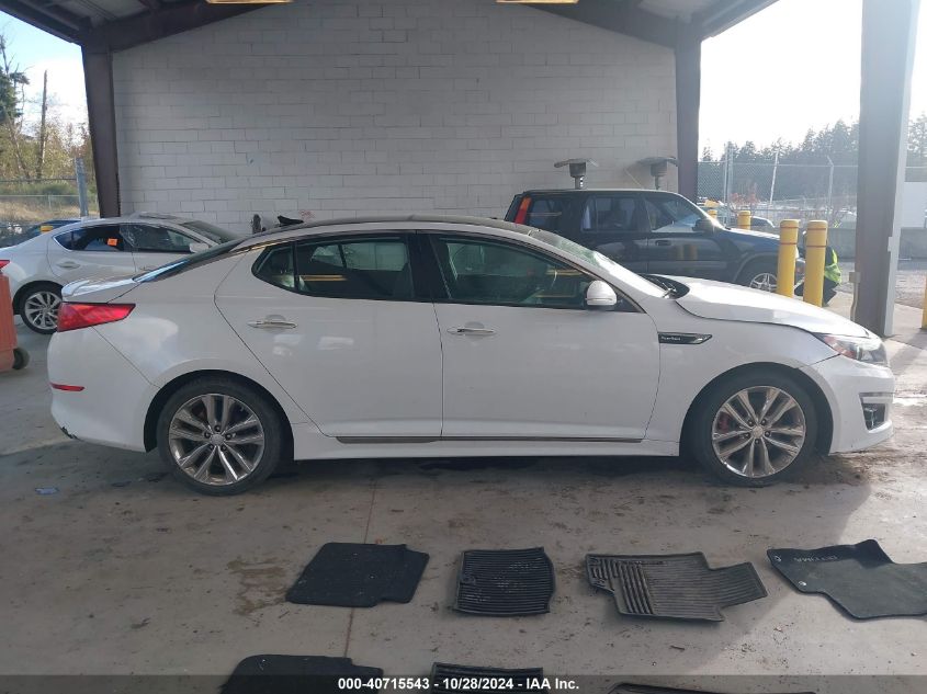 2015 Kia Optima Sxl Turbo VIN: 5XXGR4A69FG383832 Lot: 40715543