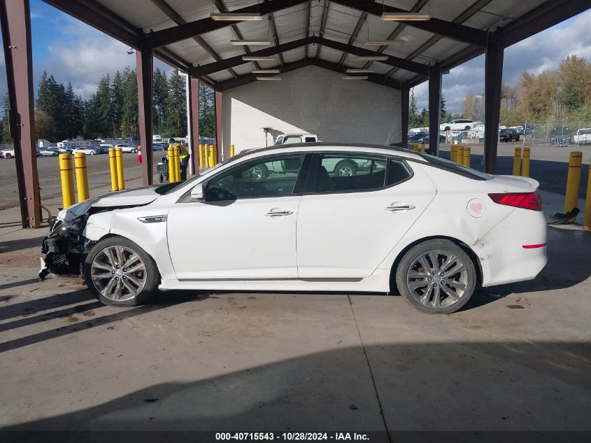 2015 Kia Optima Sxl Turbo VIN: 5XXGR4A69FG383832 Lot: 40715543