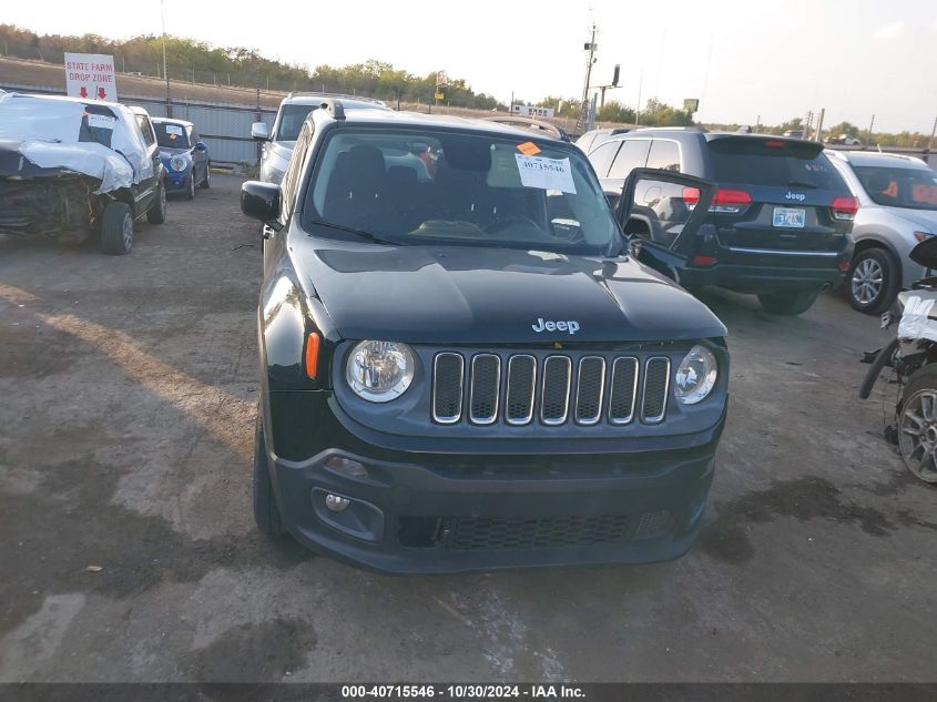 2015 Jeep Renegade Latitude VIN: ZACCJABT8FPB33437 Lot: 40715546