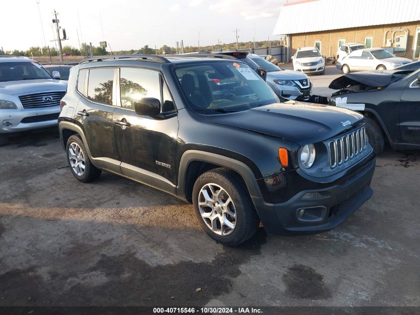 2015 Jeep Renegade Latitude VIN: ZACCJABT8FPB33437 Lot: 40715546