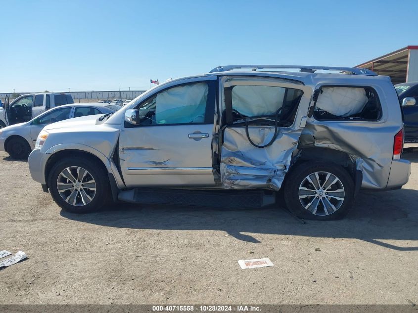 2015 Nissan Armada Sl VIN: 5N1BA0ND3FN621001 Lot: 40715558