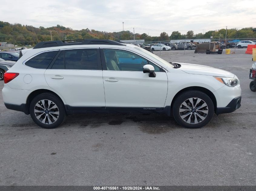 2016 Subaru Outback 2.5I Limited VIN: 4S4BSBNC8G3284080 Lot: 40715561