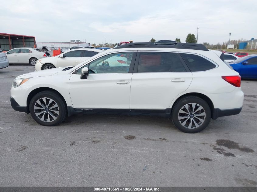 2016 Subaru Outback 2.5I Limited VIN: 4S4BSBNC8G3284080 Lot: 40715561