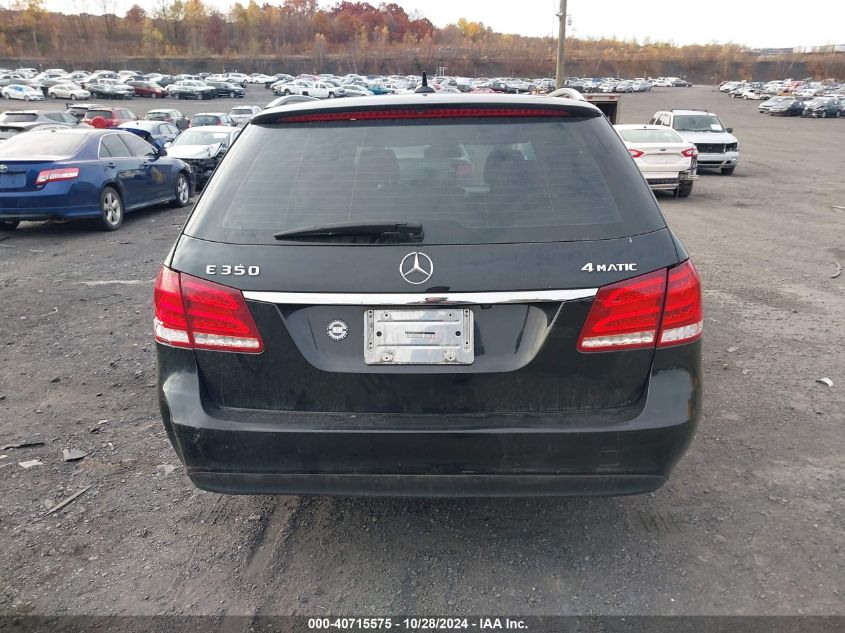 2014 Mercedes-Benz E 350 4Matic Wagon VIN: WDDHH8JB6EA790583 Lot: 40715575