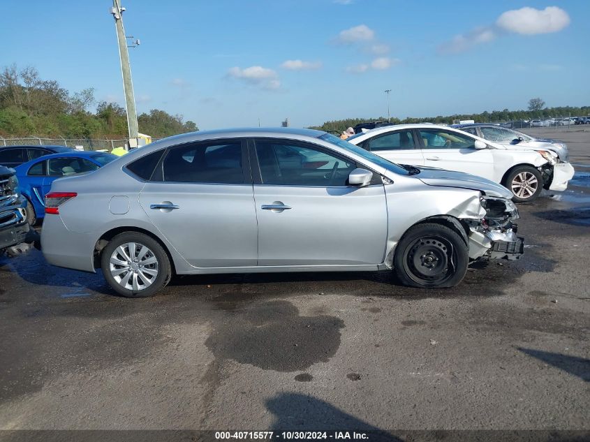 2014 Nissan Sentra Sv VIN: 3N1AB7AP6EY245209 Lot: 40715577