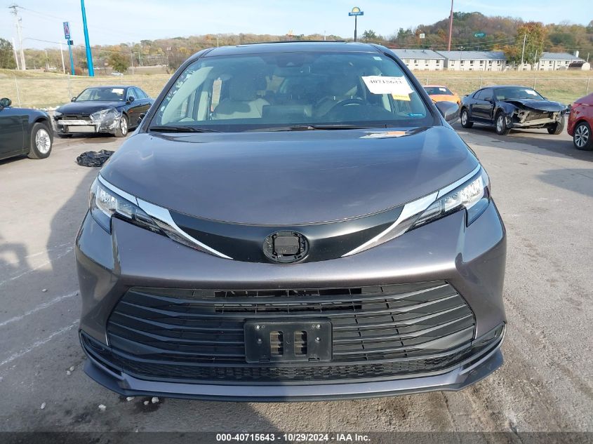 2023 Toyota Sienna Le VIN: 5TDBRKEC1PS139431 Lot: 40715643