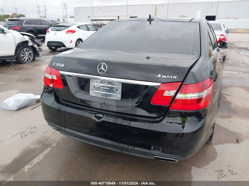 2011 Mercedes-Benz E 350 4Matic VIN: WDDHF8HB1BA407382 Lot: 40715649