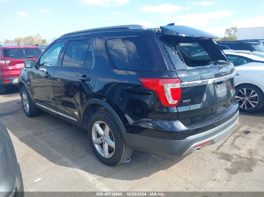 2016 Ford Explorer Xlt VIN: 1FM5K8DH9GGC10396 Lot: 40715660