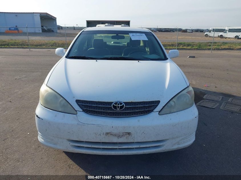 2003 Toyota Camry Le VIN: 4T1BE32KX3U255273 Lot: 40715667