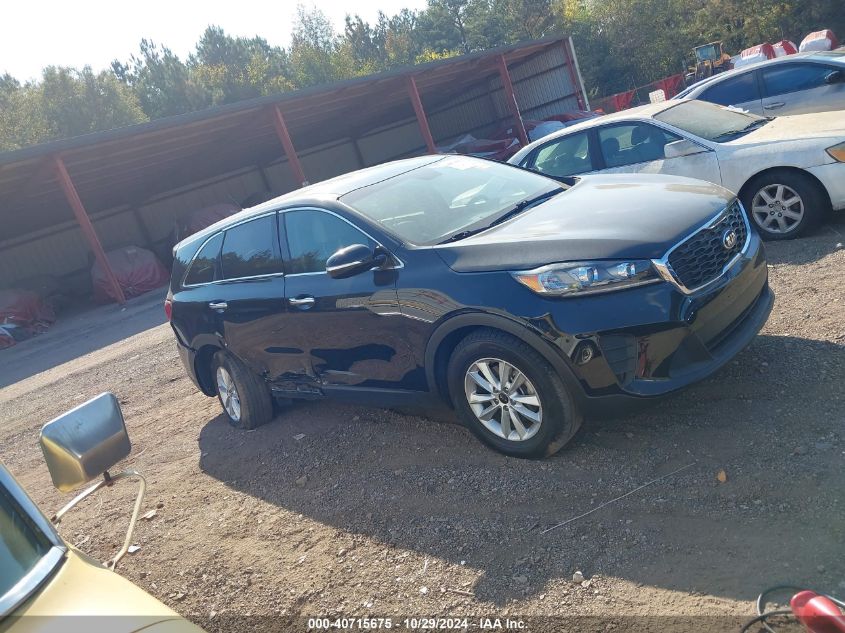 2019 Kia Sorento 2.4L Lx VIN: 5XYPG4A31KG517105 Lot: 40715675