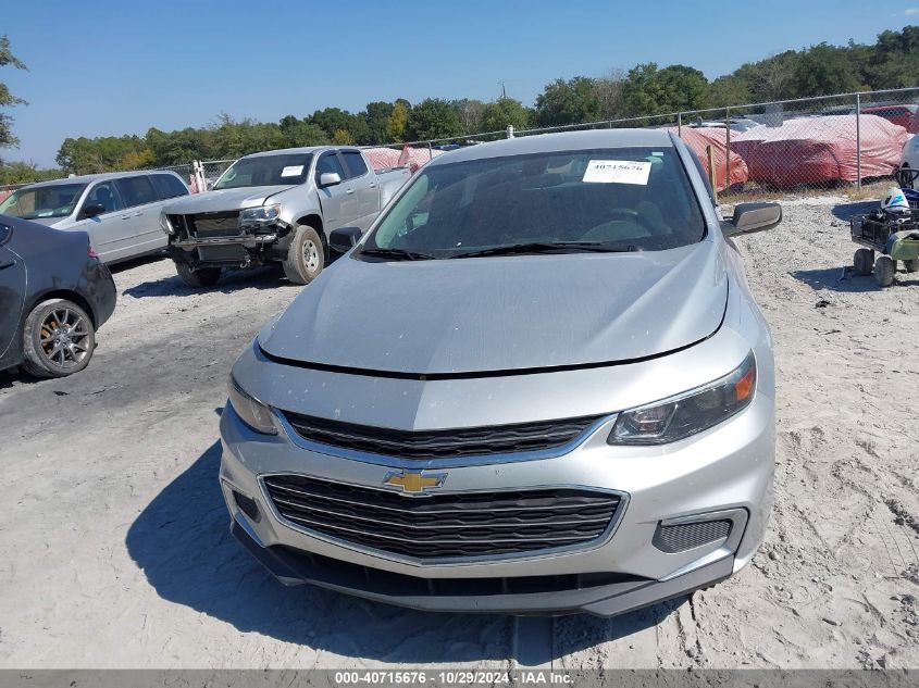 2018 Chevrolet Malibu 1Ls VIN: 1G1ZB5ST6JF116106 Lot: 40715676