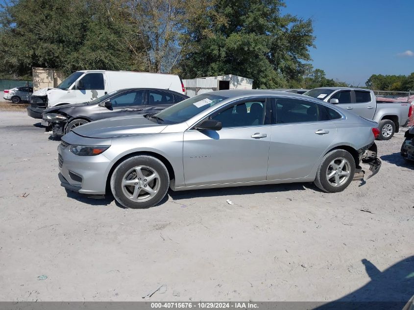 2018 Chevrolet Malibu 1Ls VIN: 1G1ZB5ST6JF116106 Lot: 40715676