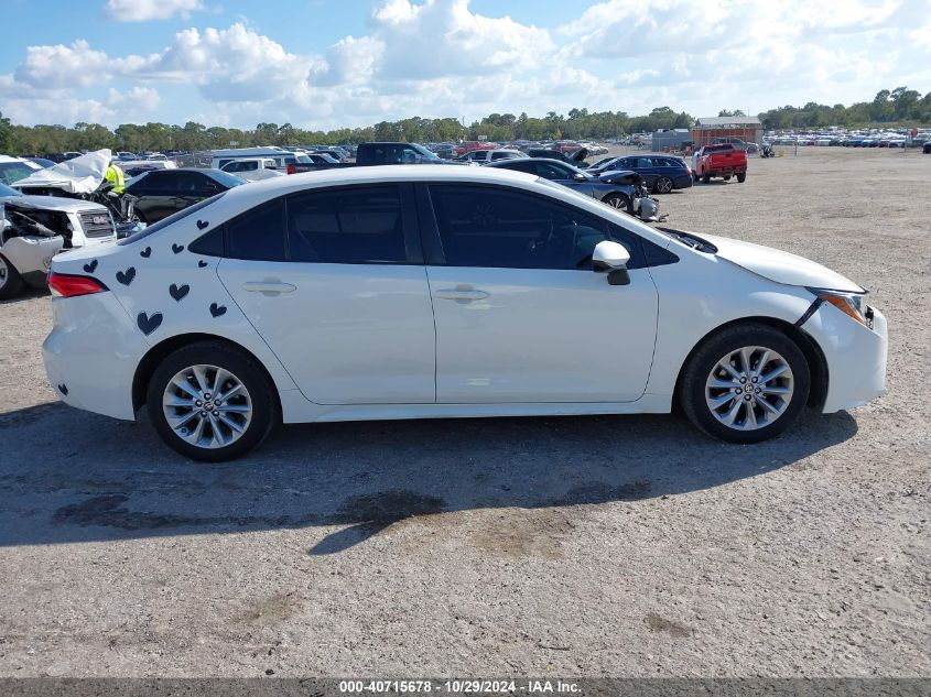 2021 Toyota Corolla Le VIN: JTDVPMAE5MJ154867 Lot: 40715678