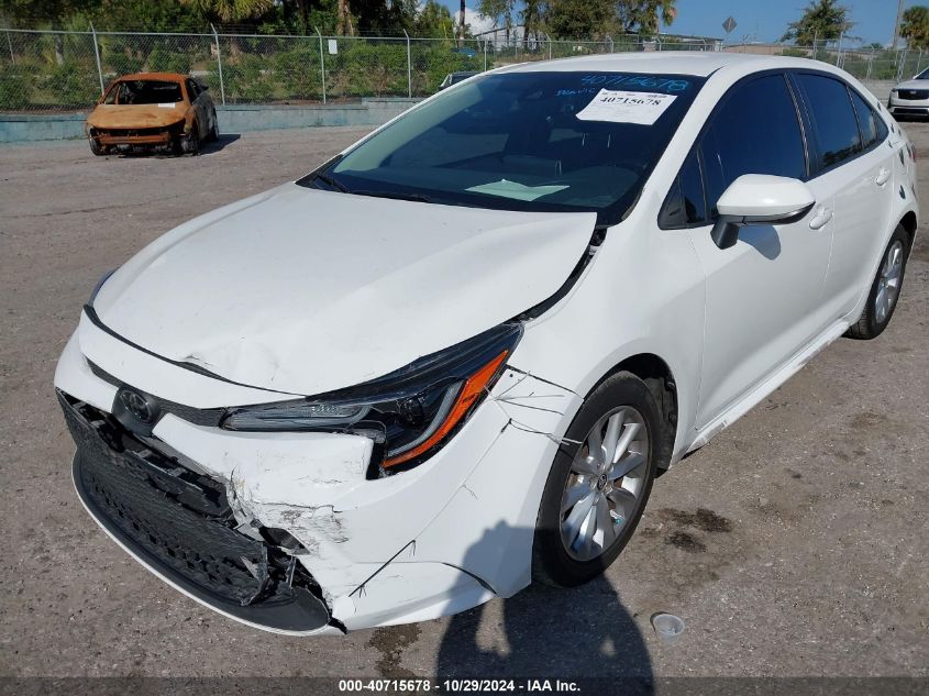 2021 Toyota Corolla Le VIN: JTDVPMAE5MJ154867 Lot: 40715678