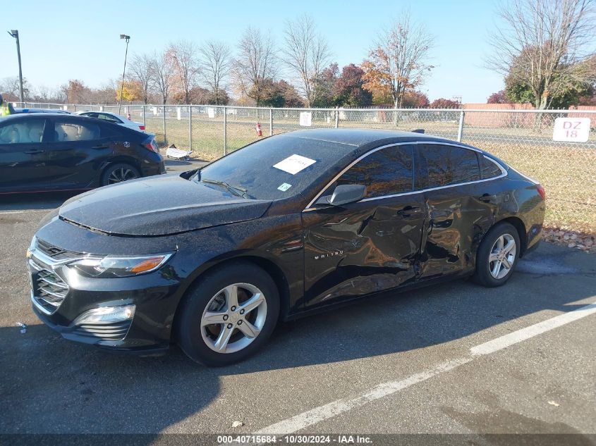 VIN 1G1ZB5ST9KF189746 2019 CHEVROLET MALIBU LS
