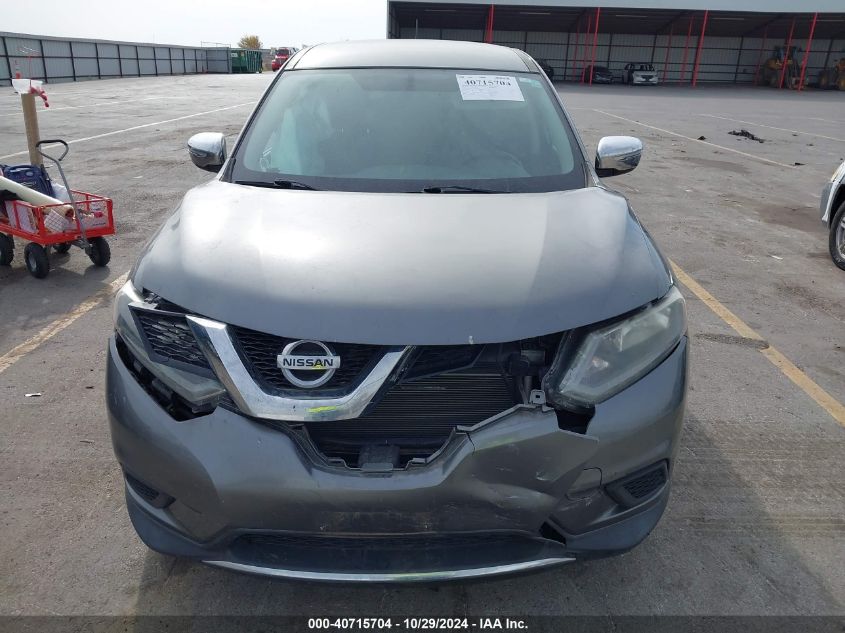 2015 Nissan Rogue S VIN: KNMAT2MT8FP539896 Lot: 40715704