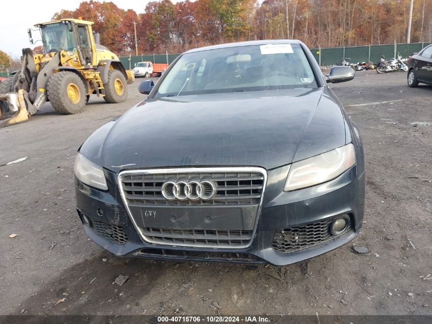 2012 Audi A4 2.0T Premium VIN: WAUBFAFL8CA117089 Lot: 40715706