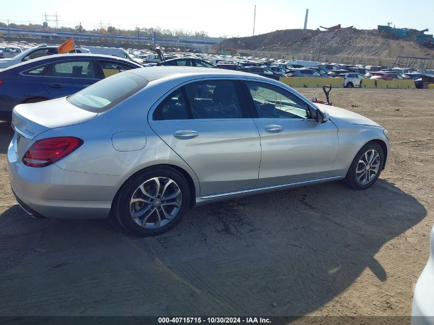 2016 Mercedes-Benz C 300 4Matic/Luxury 4Matic/Sport 4Matic VIN: 55SWF4KB4GU118948 Lot: 40715715