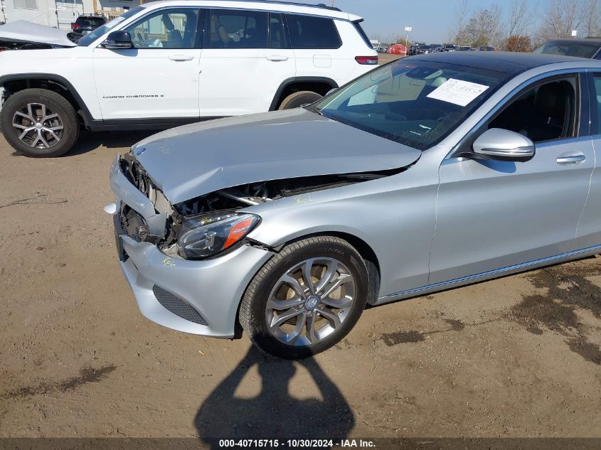 2016 Mercedes-Benz C 300 4Matic/Luxury 4Matic/Sport 4Matic VIN: 55SWF4KB4GU118948 Lot: 40715715