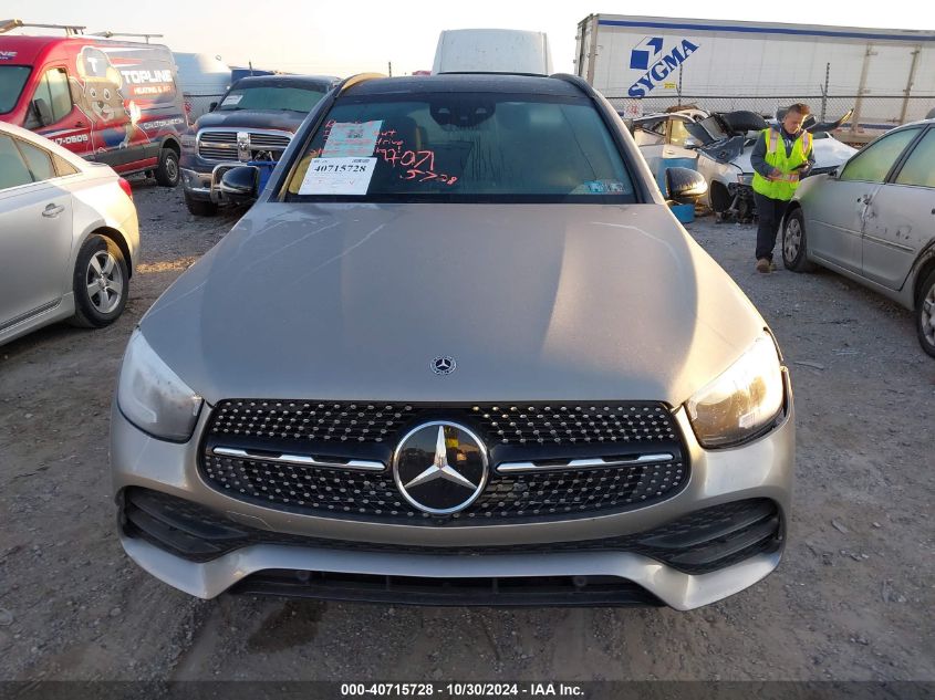 2021 Mercedes-Benz Glc 300 4Matic Suv VIN: W1N0G8EBXMF908259 Lot: 40715728