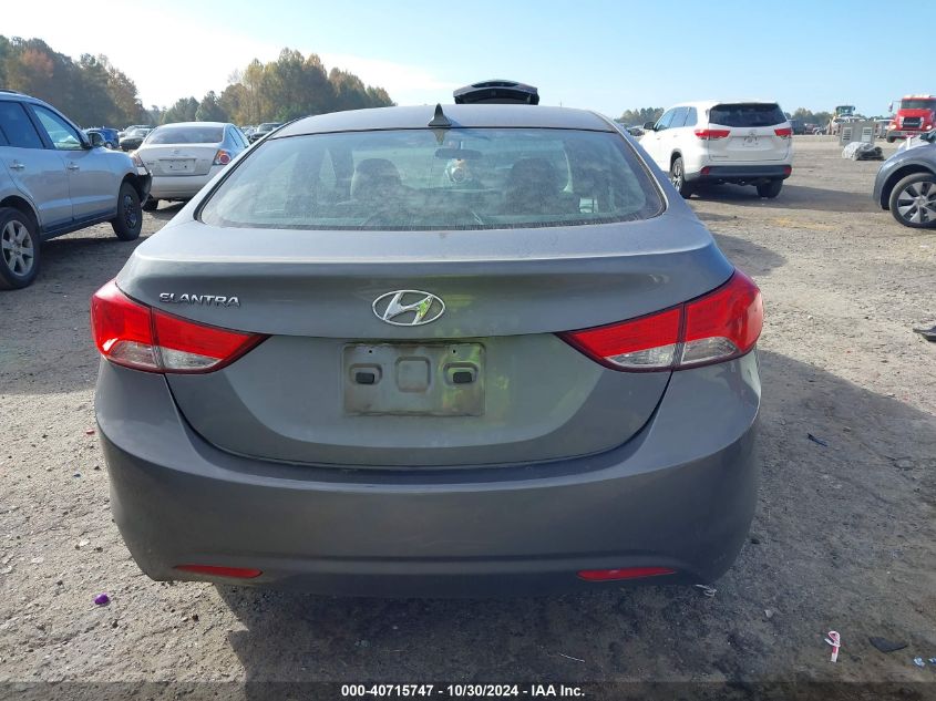 2013 Hyundai Elantra Gls VIN: 5NPDH4AE6DH284741 Lot: 40715747