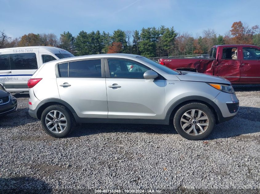 2015 Kia Sportage Lx VIN: KNDPBCACXF7741730 Lot: 40715749