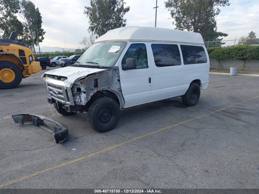 Vin: 1ftne1ew8eda22421, lot: 41205132, ford e-150 commercial 20142