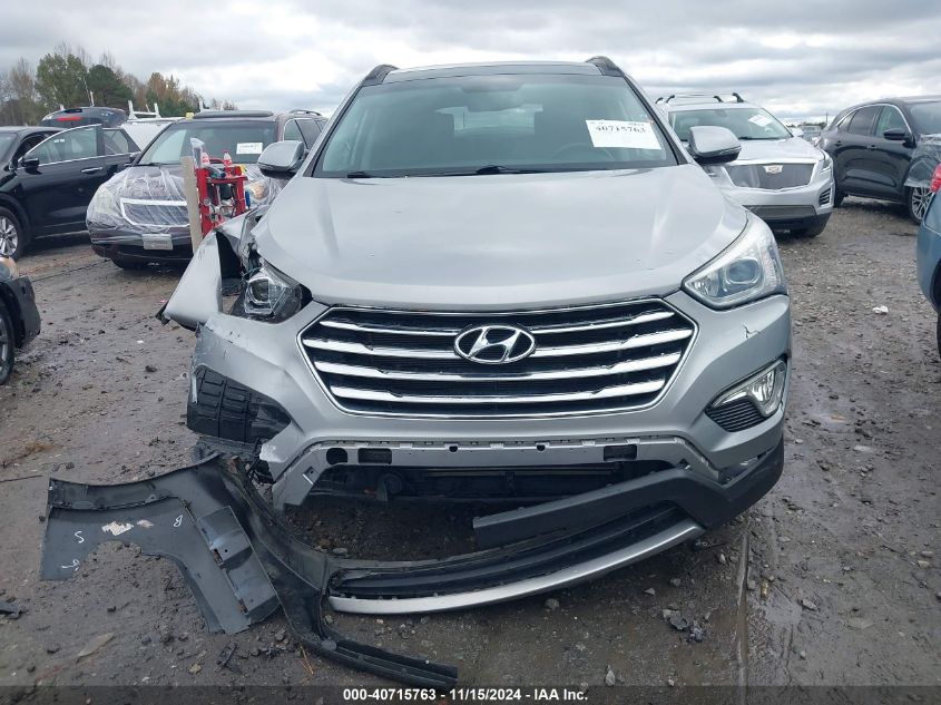 2015 Hyundai Santa Fe Limited VIN: KM8SRDHF4FU092757 Lot: 40715763