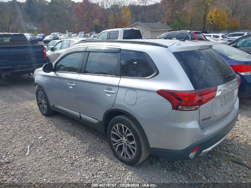 2016 Mitsubishi Outlander Sel VIN: JA4AZ3A31GZ023906 Lot: 40715767