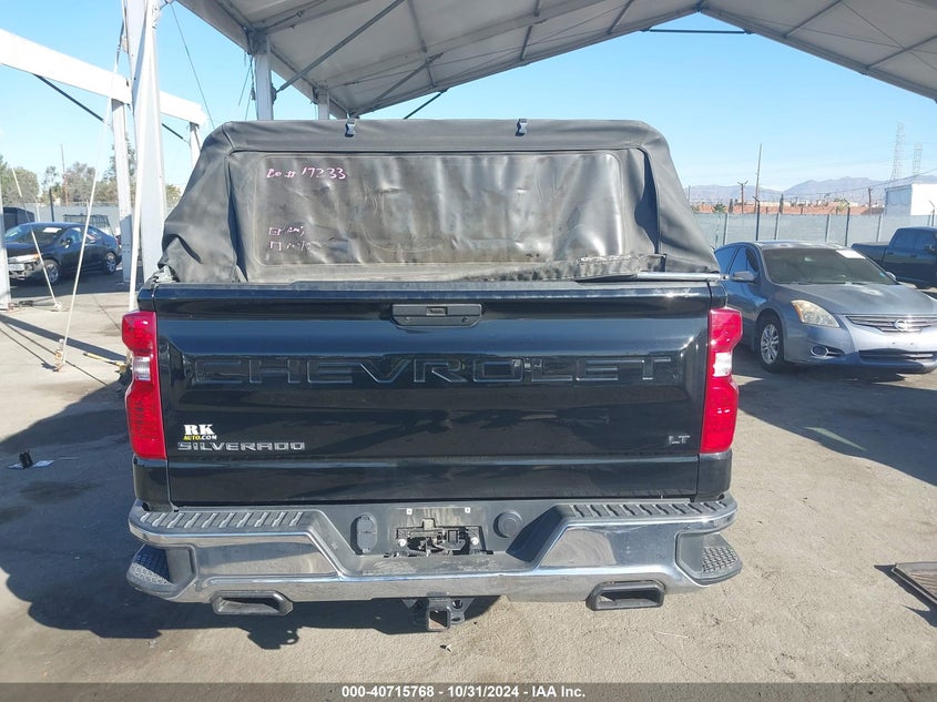2020 CHEVROLET SILVERADO 1500 4WD  SHORT BED LT - 1GCUYDET0LZ333660