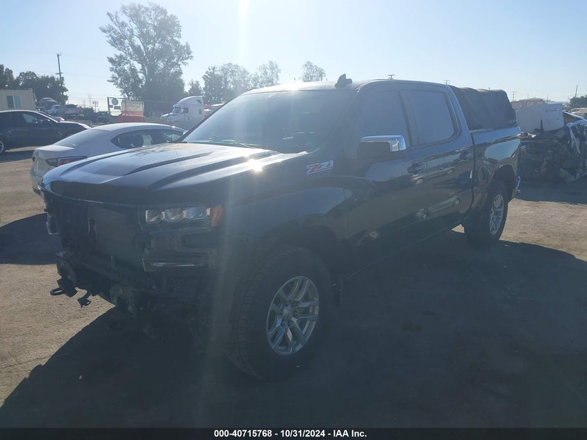 2020 CHEVROLET SILVERADO 1500 4WD  SHORT BED LT - 1GCUYDET0LZ333660