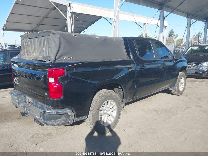 2020 CHEVROLET SILVERADO 1500 4WD  SHORT BED LT - 1GCUYDET0LZ333660