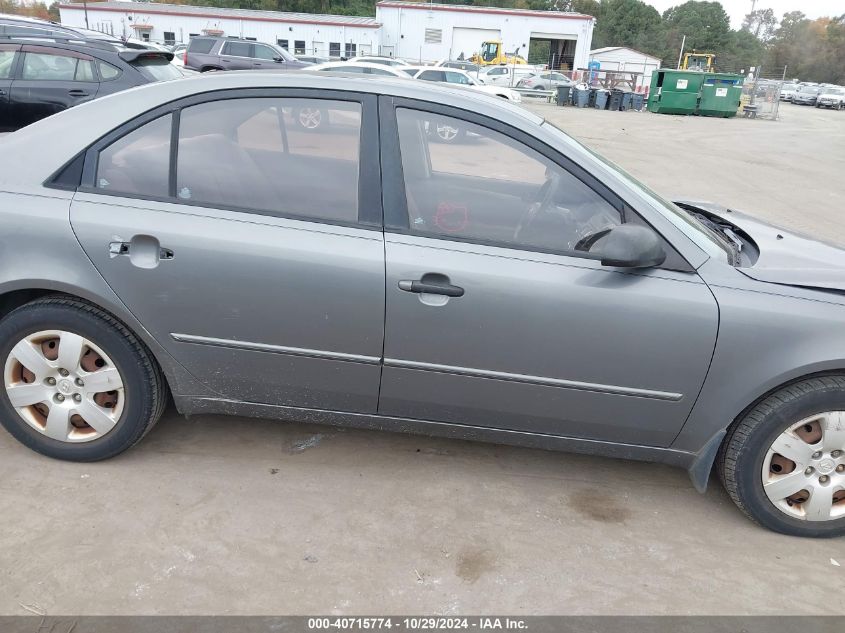 2010 Hyundai Sonata Gls VIN: 5NPET4AC9AH626583 Lot: 40715774