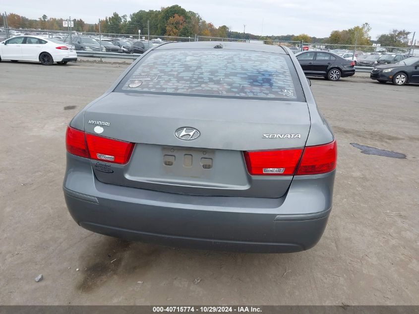 2010 Hyundai Sonata Gls VIN: 5NPET4AC9AH626583 Lot: 40715774