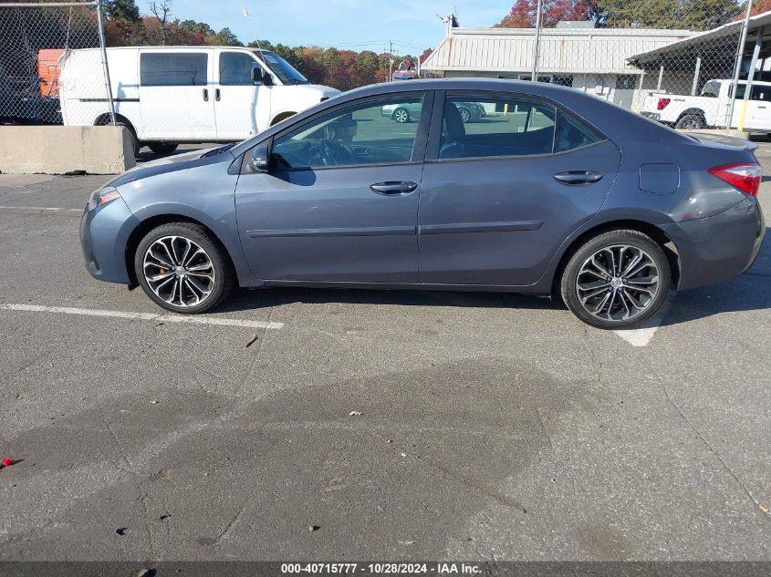 2015 Toyota Corolla VIN: 2T1BURHE0FC337672 Lot: 40715777