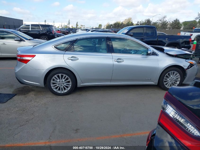 2013 Toyota Avalon Hybrid Xle Touring VIN: 4T1BD1EB6DU006151 Lot: 40715788