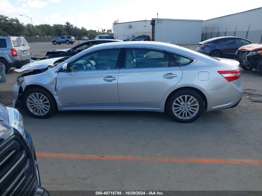 2013 Toyota Avalon Hybrid Xle Touring VIN: 4T1BD1EB6DU006151 Lot: 40715788