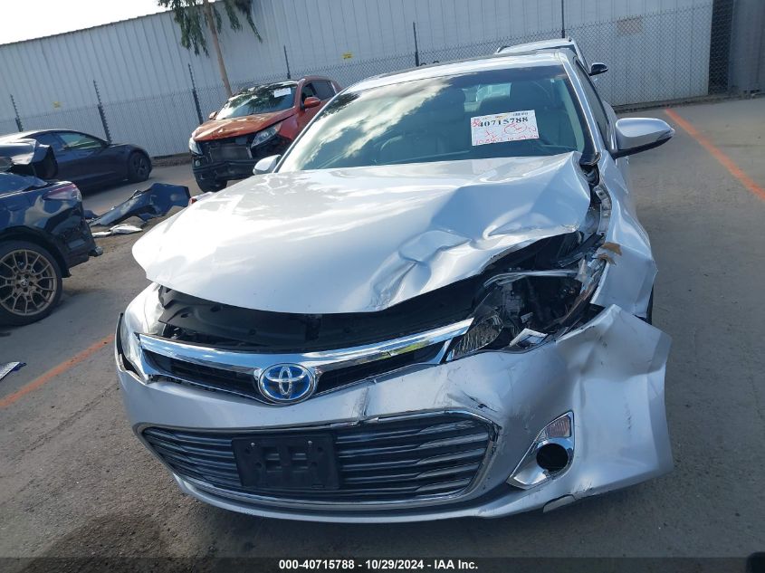 2013 Toyota Avalon Hybrid Xle Touring VIN: 4T1BD1EB6DU006151 Lot: 40715788