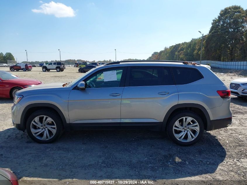 2021 Volkswagen Atlas 3.6L V6 Se W/Technology VIN: 1V2WR2CA0MC516118 Lot: 40715827