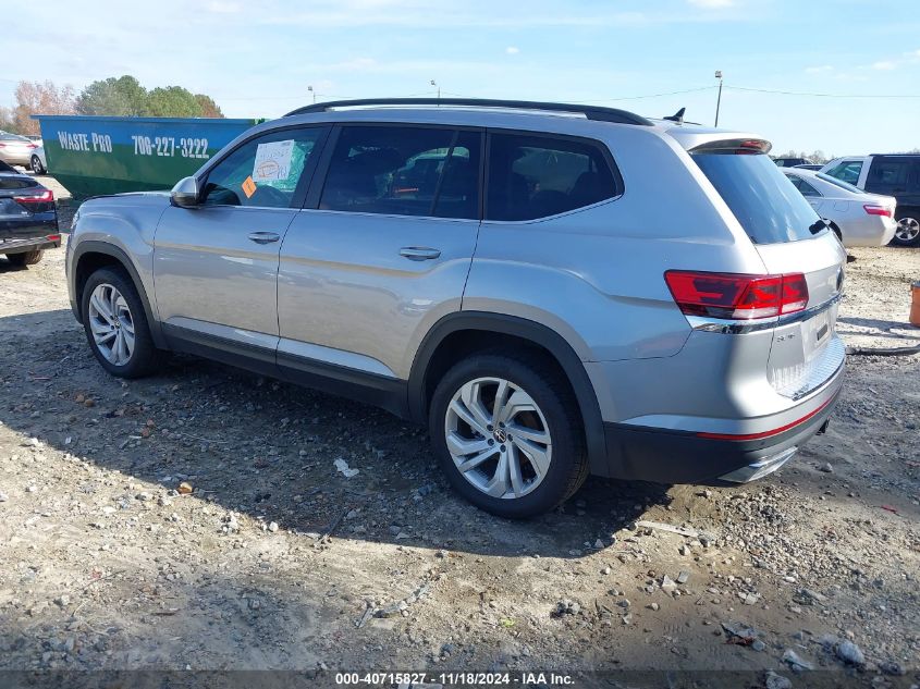 VIN 1V2WR2CA0MC516118 2021 VOLKSWAGEN ATLAS no.3