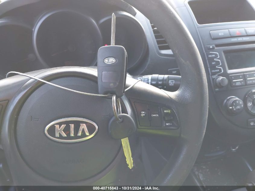 2012 Kia Soul VIN: KNDJT2A58C7739999 Lot: 40715843