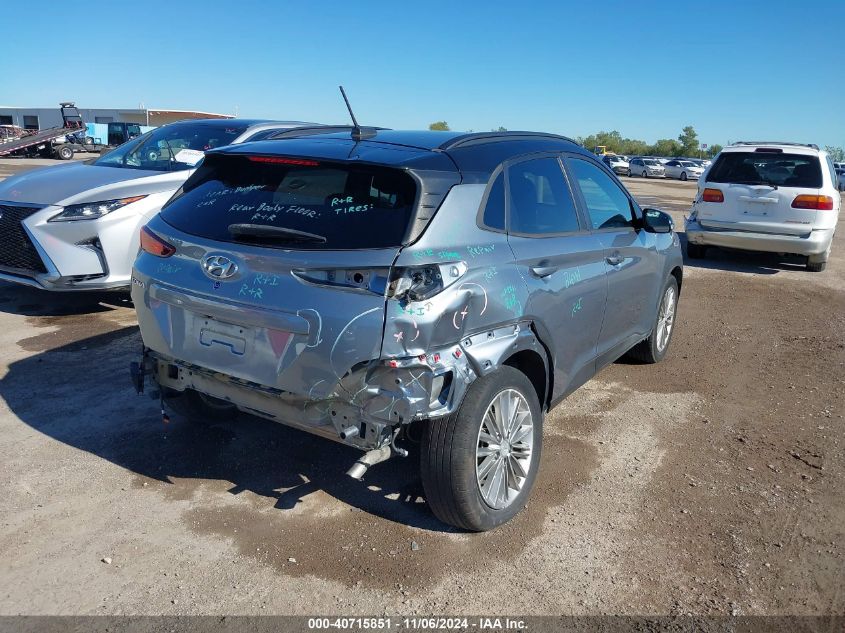 2020 Hyundai Kona Sel VIN: KM8K22AA8LU587921 Lot: 40715851