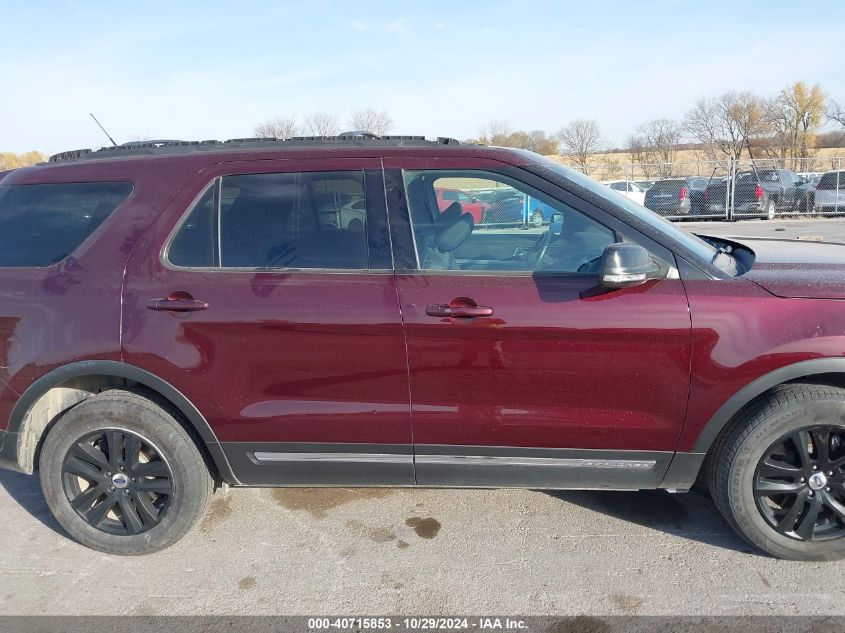 2018 Ford Explorer Xlt VIN: 1FM5K8D84JGA25342 Lot: 40715853