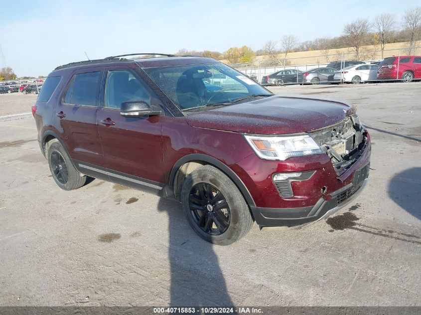 2018 Ford Explorer Xlt VIN: 1FM5K8D84JGA25342 Lot: 40715853